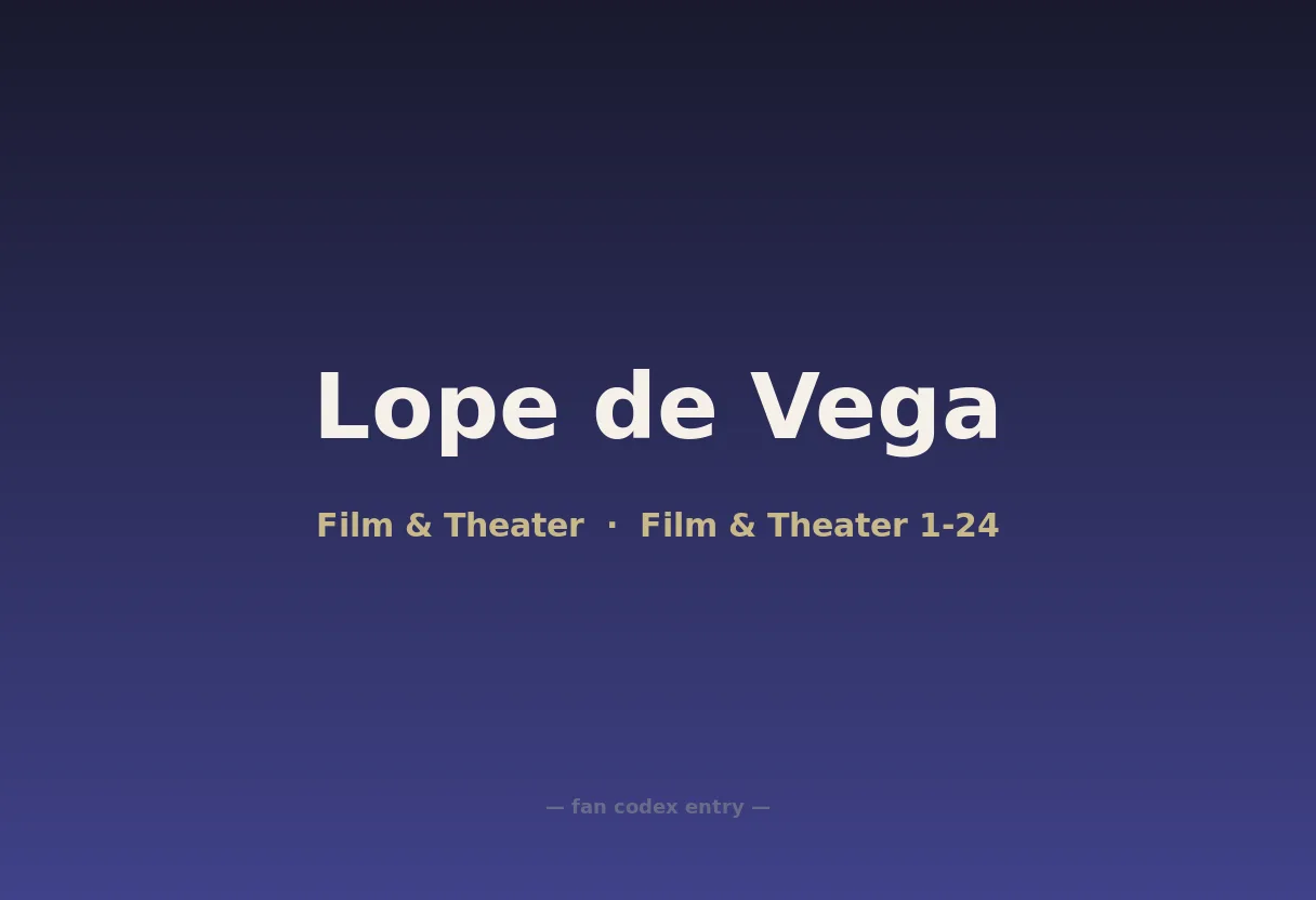 Lope de Vega
