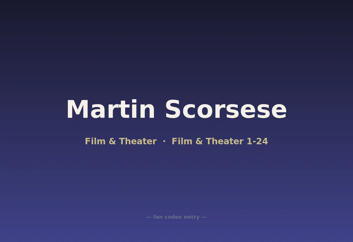 Martin Scorsese