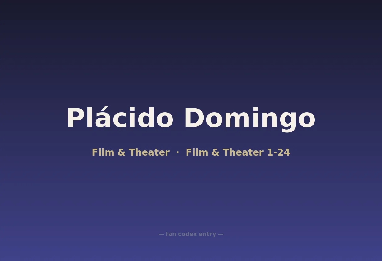 Plácido Domingo