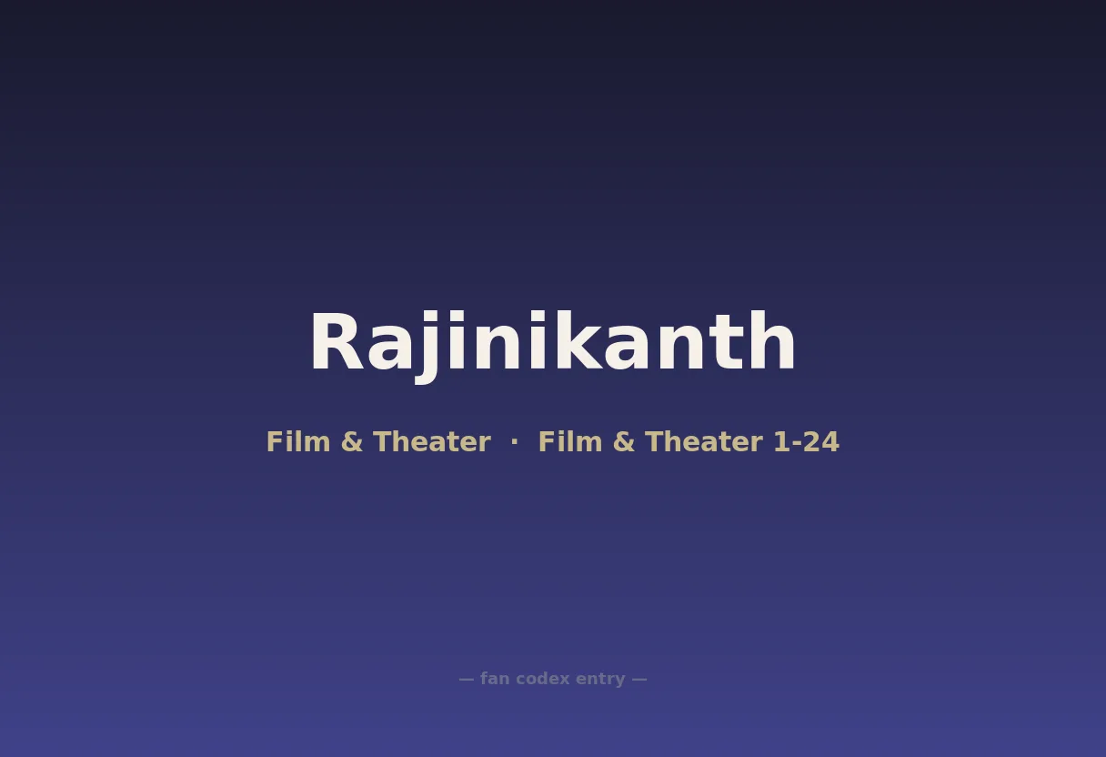 Rajinikanth